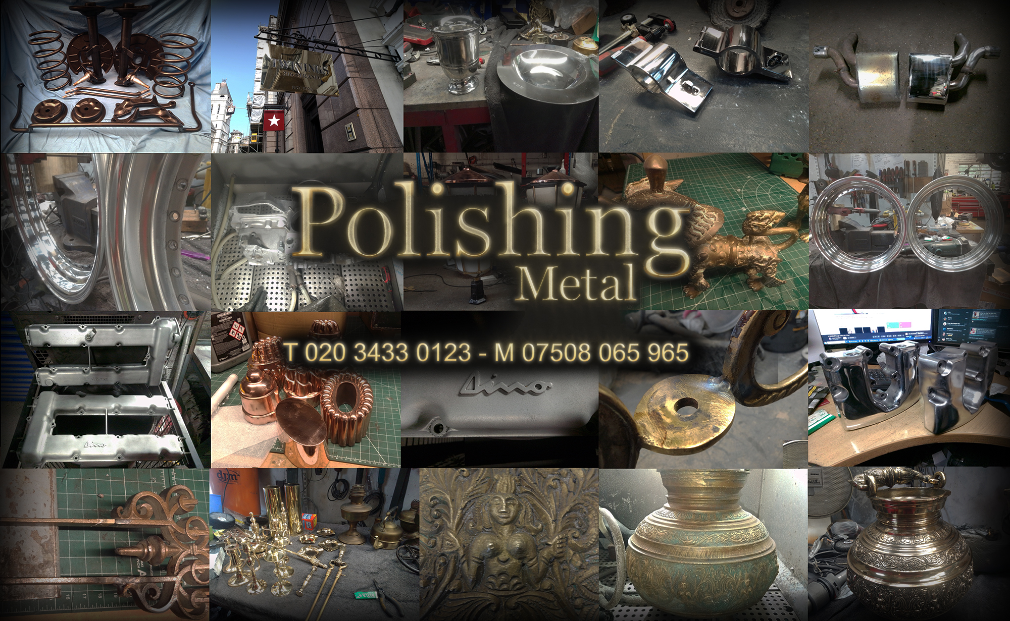polishing and metal repairs in London UK